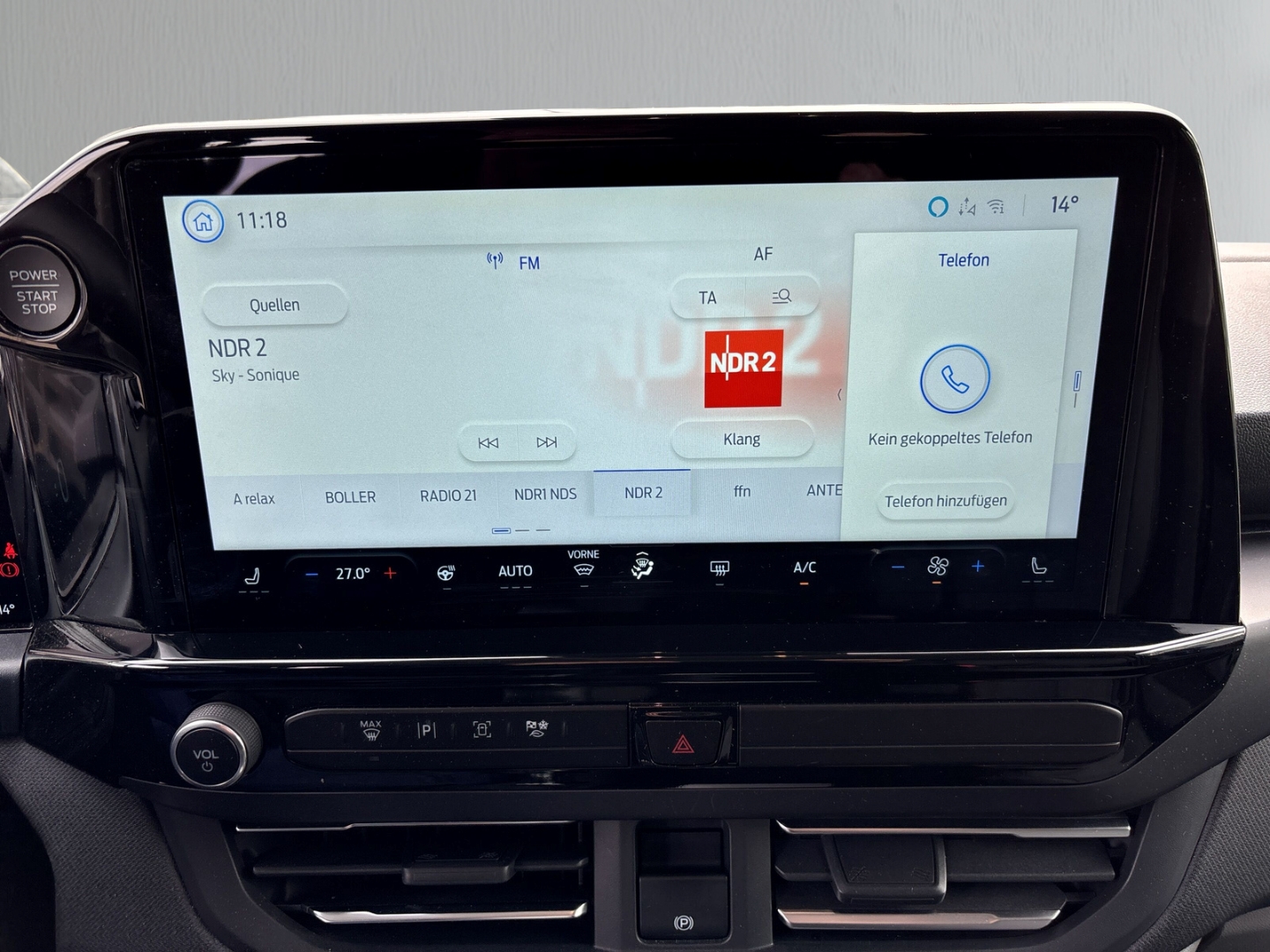 Fahrzeugabbildung Ford Tourneo Custom 320 Titanium 2.0EB L1 SHZ RFK NAV