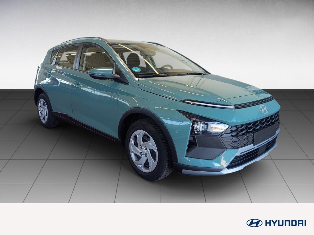 Fahrzeugabbildung Hyundai BAYON FL 1.0 T-GDI MT MY25 Select Navi Apple CarPlay Android Auto Fahrerprofil Musikstreaming