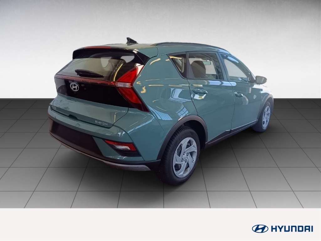 Fahrzeugabbildung Hyundai BAYON FL 1.0 T-GDI MT MY25 Select Navi Apple CarPlay Android Auto Fahrerprofil Musikstreaming