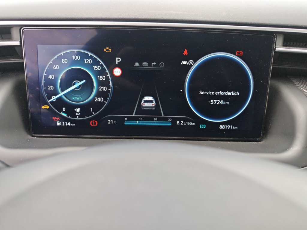 Fahrzeugabbildung Hyundai TUCSON 1.6 T-GDI MHEV Select Navi LED GRA SHZ RFK VirtCo Klimaautom