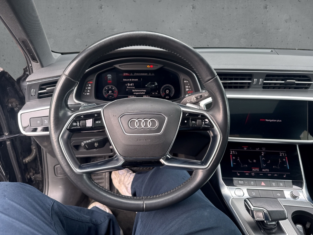 Fahrzeugabbildung Audi A6 quattro design Avant Apple CarPlay Temp SHZ