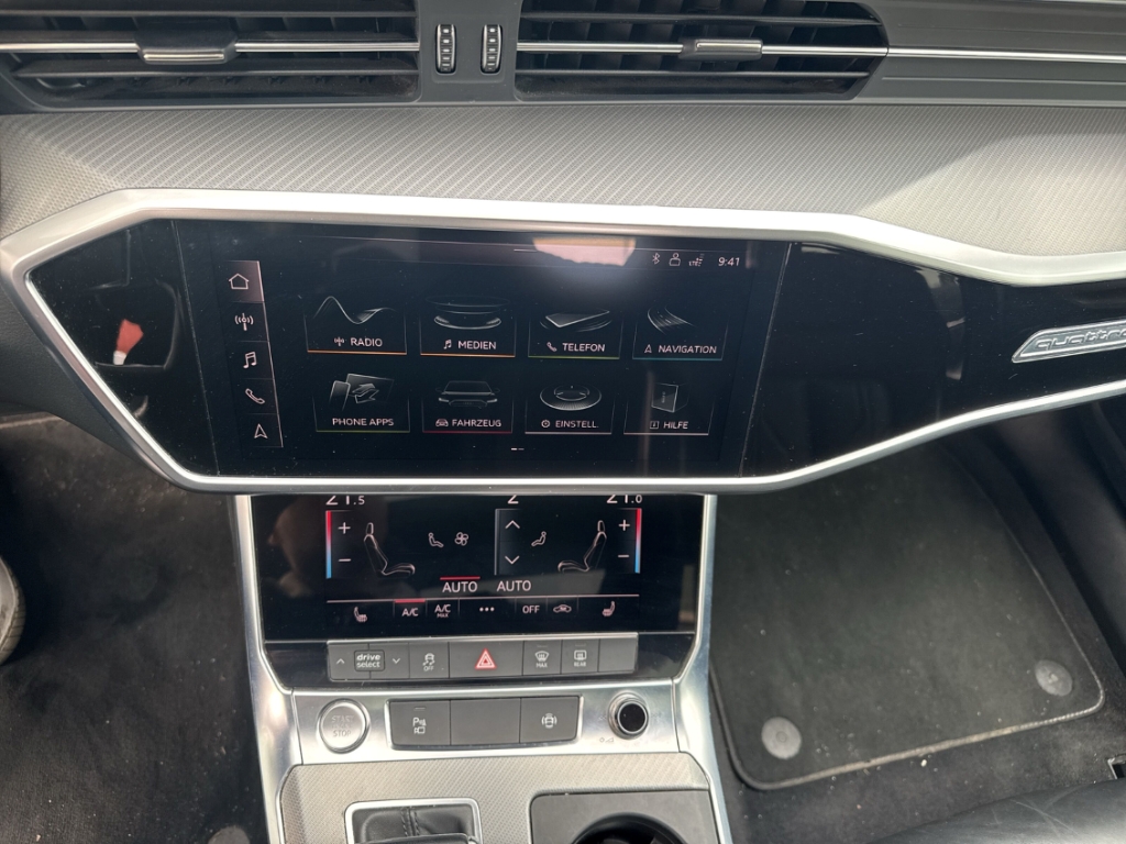 Fahrzeugabbildung Audi A6 quattro design Avant Apple CarPlay Temp SHZ