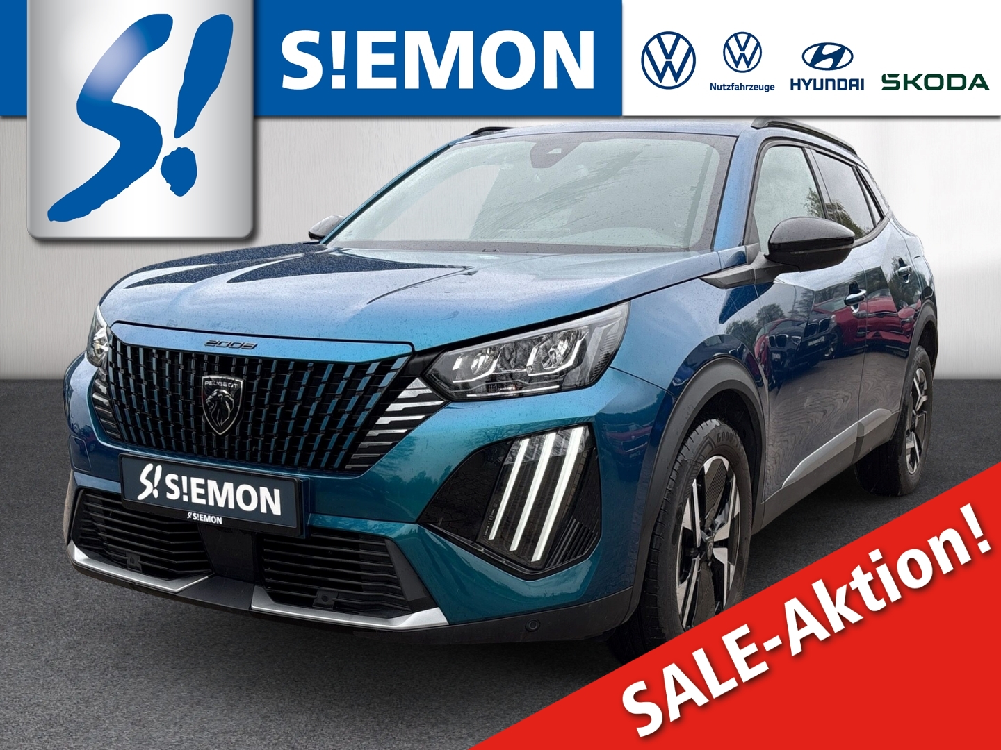 Peugeot 2008 Allure LED PDC Kamera Alu 17