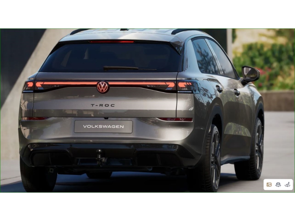 Fahrzeugabbildung Volkswagen T-Roc 1.5 eTSI DSG R-Line MATRIX AHK LM19 Connect