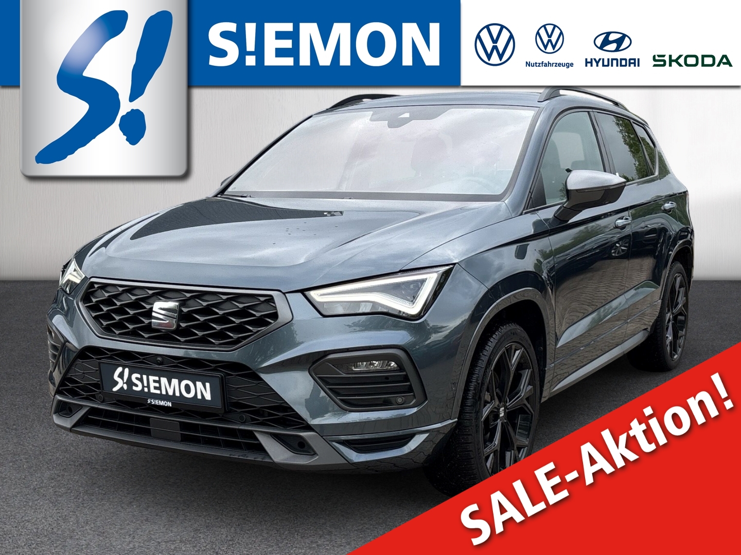 SEAT Ateca FR 4Drive FR-Line 2.0TDI DSG AHK RFK SHZ LED