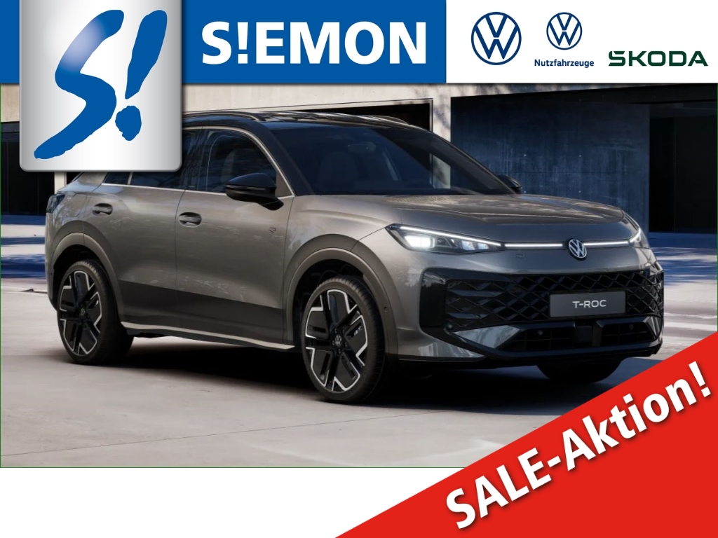 Volkswagen T-Roc 1.5 eTSI DSG R-Line MATRIX AHK LM19 Connect