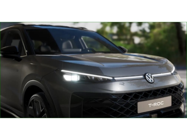 Fahrzeugabbildung Volkswagen T-Roc 1.5 eTSI DSG R-Line MATRIX AHK LM19 Connect