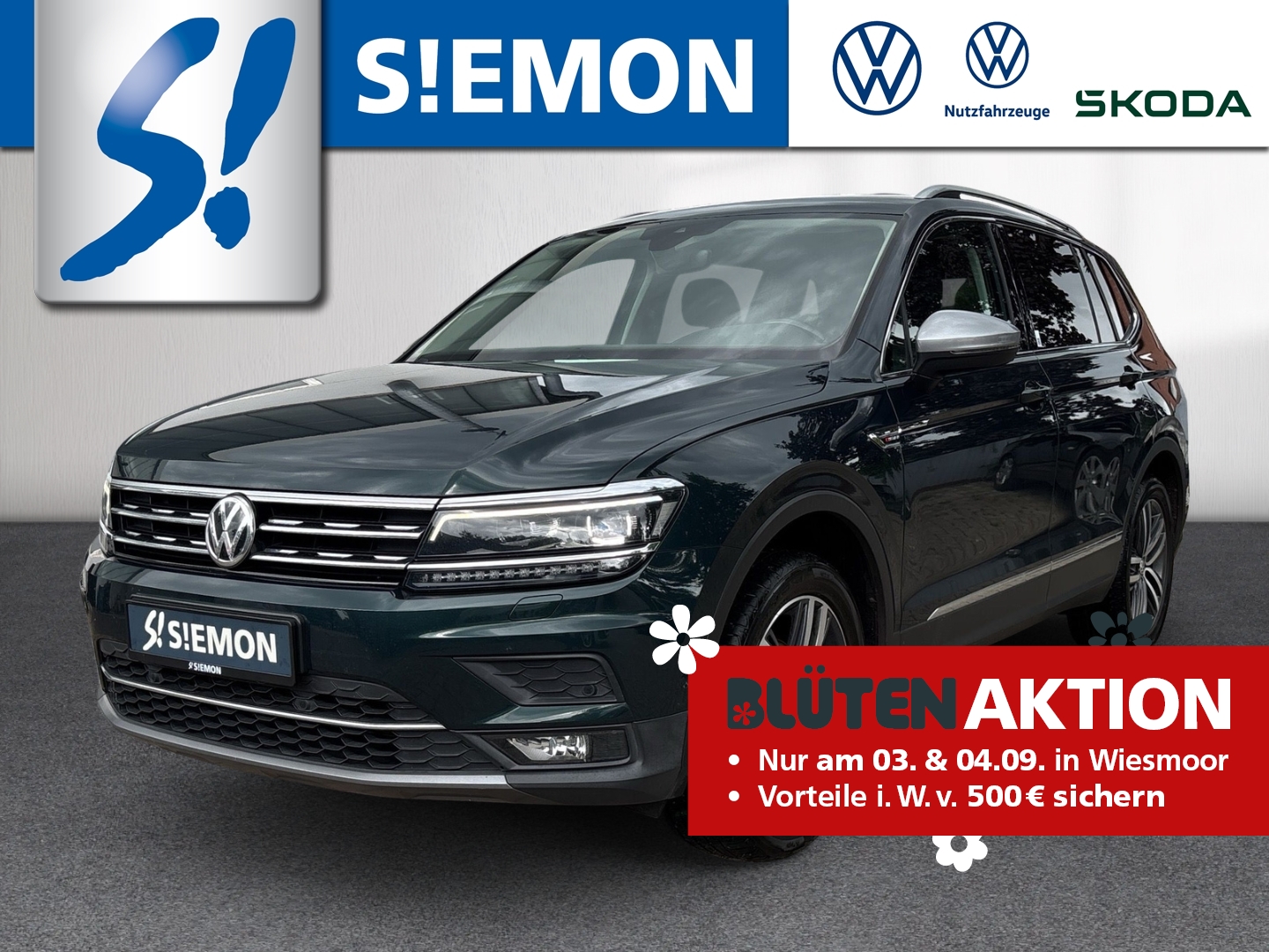 Volkswagen Tiguan Allspace Highline 4Motion 2.0 TDI AHK LED SHZ NAV
