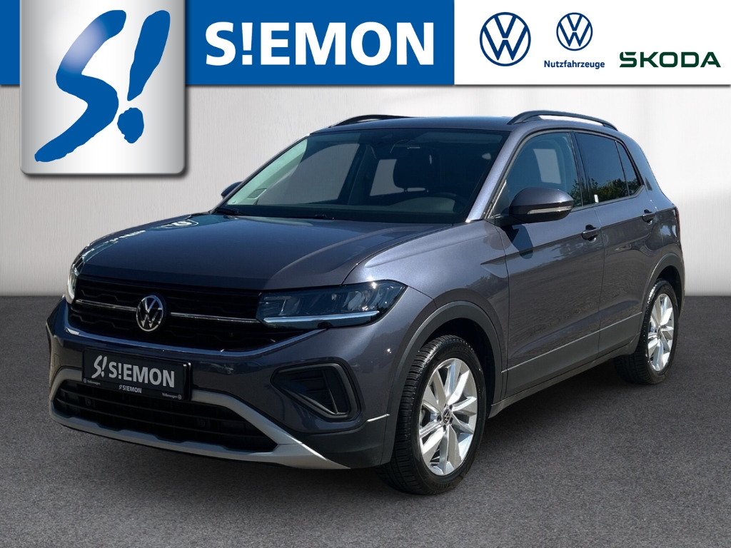 Fahrzeugabbildung Volkswagen T-Cross 1.0 TSI DSG Life ACC LED IQ.Drive SHZ RKam AppC