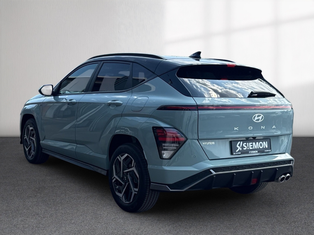 Fahrzeugabbildung Hyundai KONA SX2 1.0 T-Gdi DCT N-LINE Dachlackierung Navi Digitales Cockpit LED ACC El. Heckklappe
