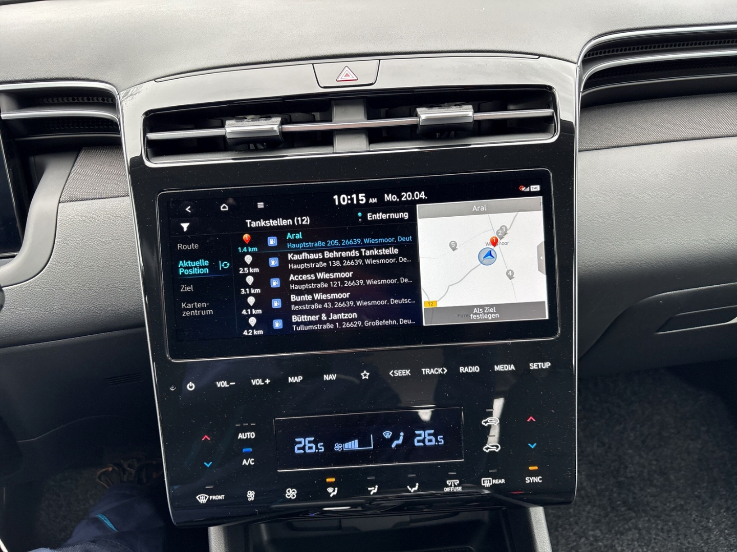 Fahrzeugabbildung Hyundai TUCSON 1.6 T-GDI Select Mild-Hybrid NAVI SHZ ACC LED RFK