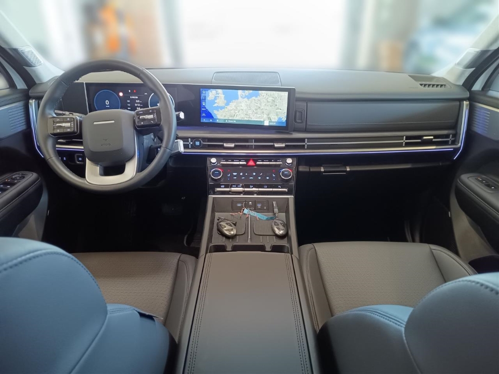 Fahrzeugabbildung Hyundai SANTA FE HEV 1.6 T-GDI AT 2WD Signature Dig Key 5-Sitze MY25 Niveau Navi Leder Digitales Cockpit