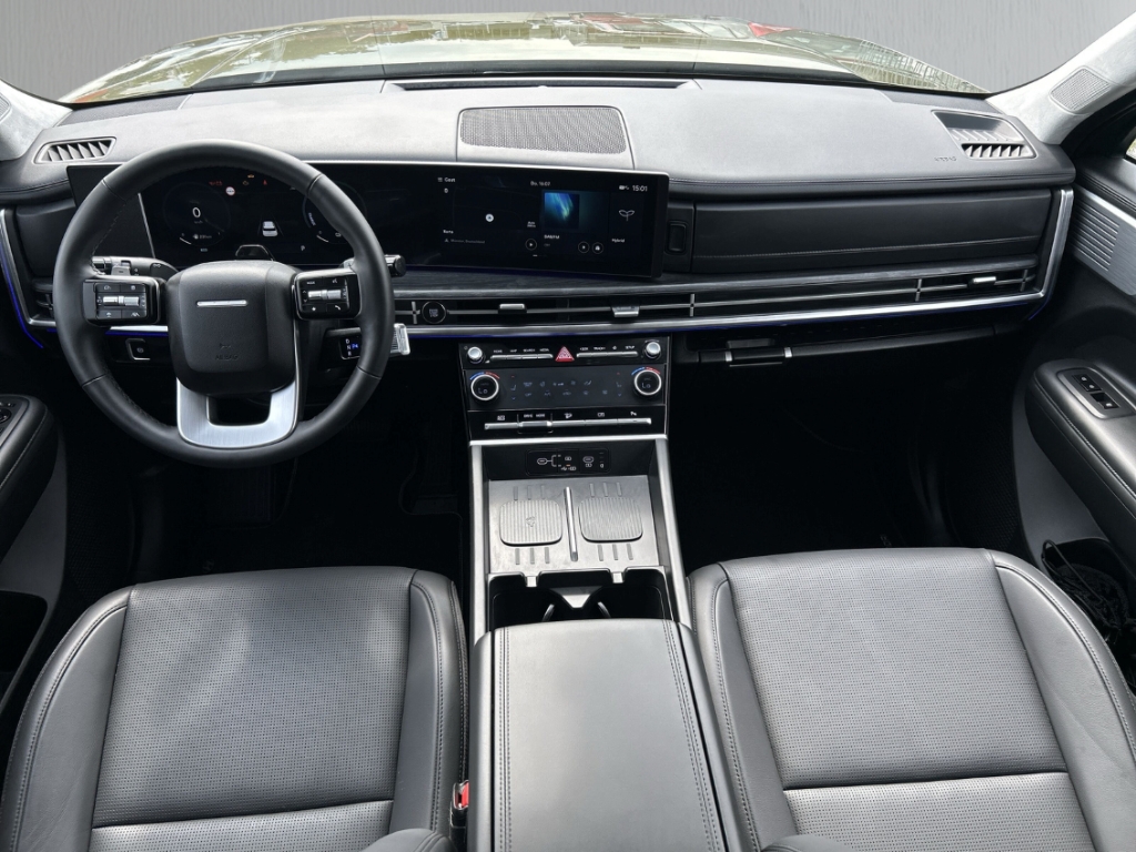 Fahrzeugabbildung Hyundai SANTA FE HEV MY25 1.6 AT 2WD Prime Smart Sense+ Navi Digitales Cockpit Soundsystem