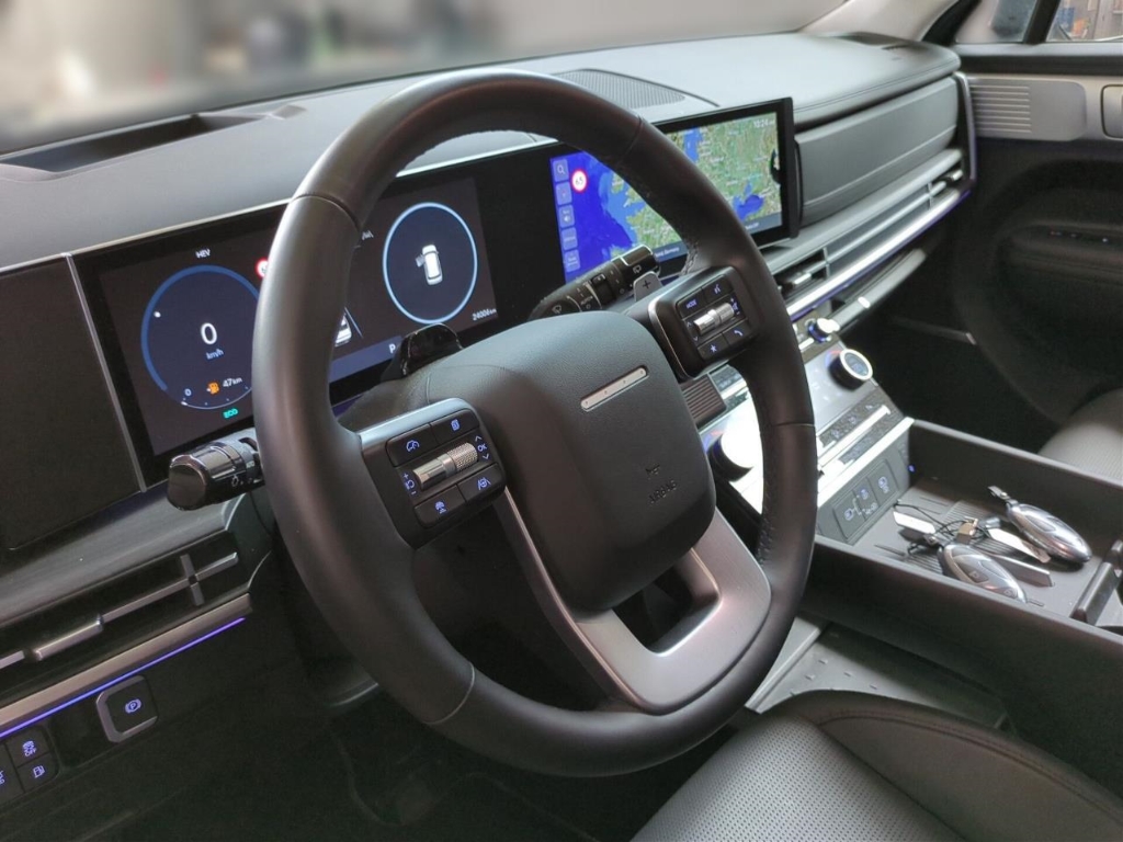 Fahrzeugabbildung Hyundai SANTA FE PHEV MY25 1.6 AT 4WD Signature Komf.P Tech.P 7-Sitz Dig-KEY Leder Digi Cockpit