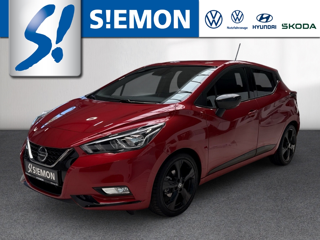 Fahrzeugabbildung Nissan Micra 1.0 N-Sport CVT Navi RKam Kessy Allwetter SHZ PDC