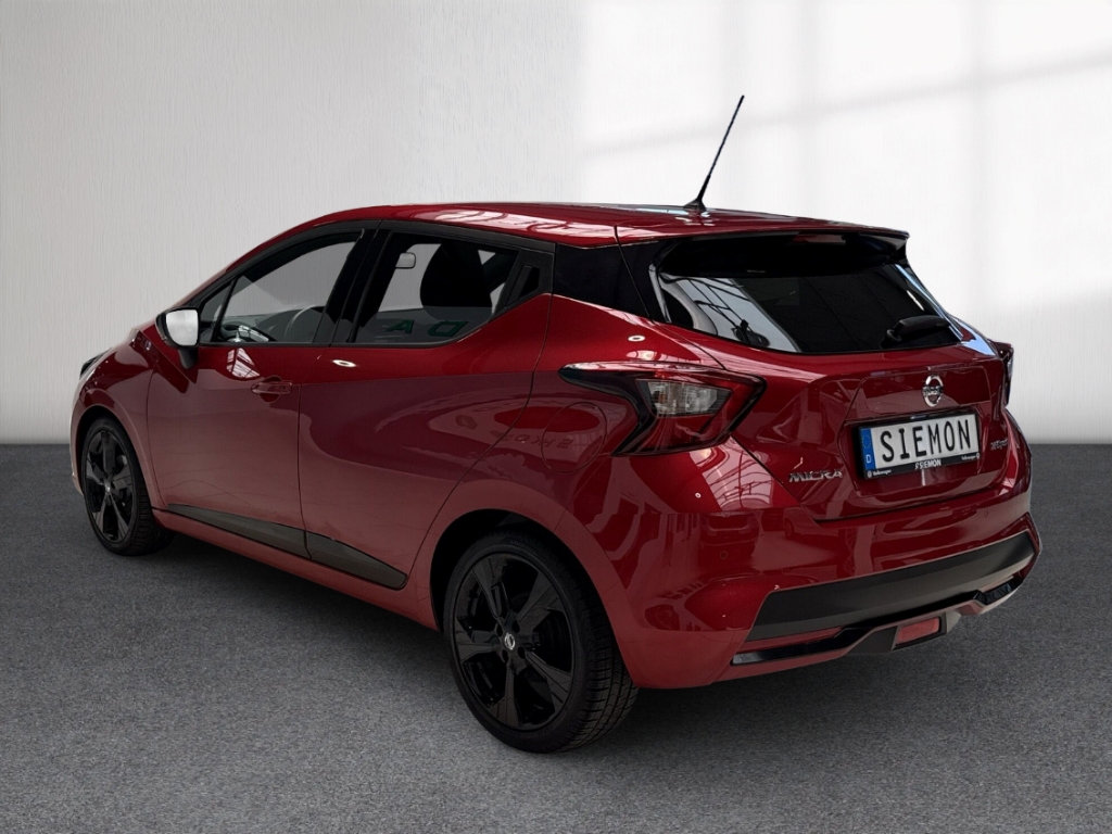 Fahrzeugabbildung Nissan Micra 1.0 N-Sport CVT Navi RKam Kessy Allwetter SHZ PDC