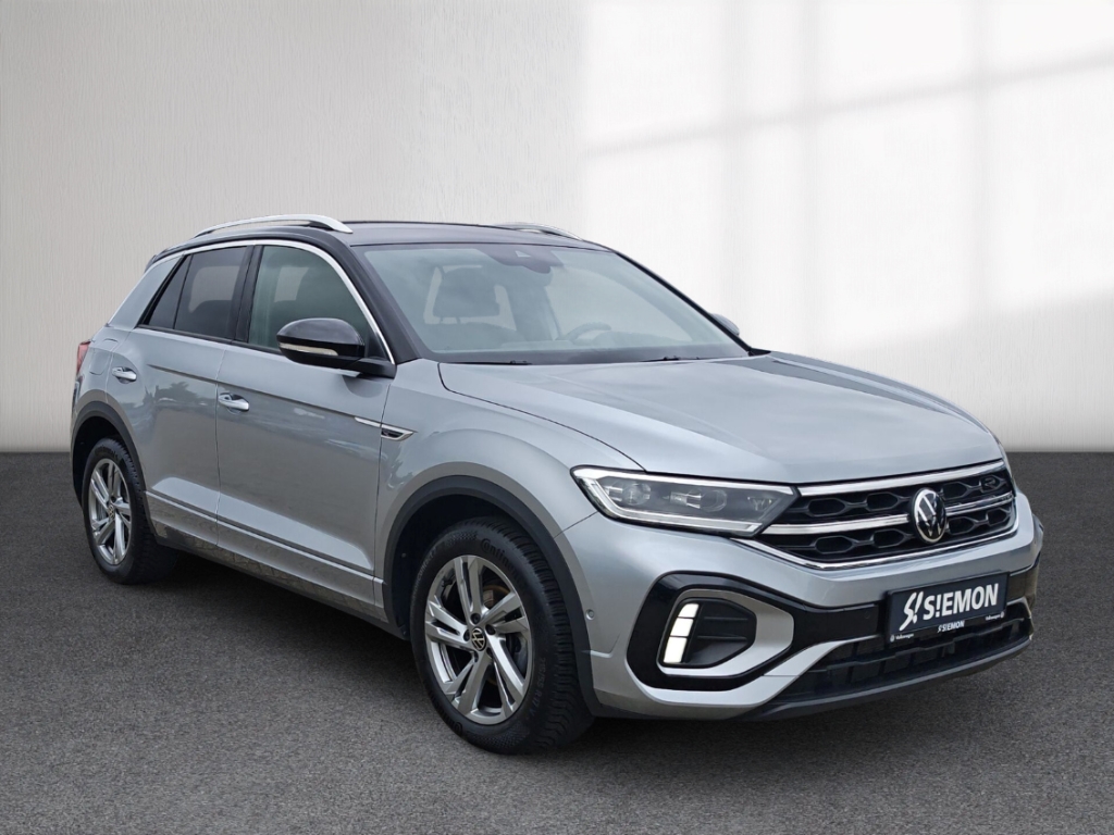 Fahrzeugabbildung Volkswagen T-Roc 1.5 TSI DSG R-Line AHK LED+ Navi ACC RKam
