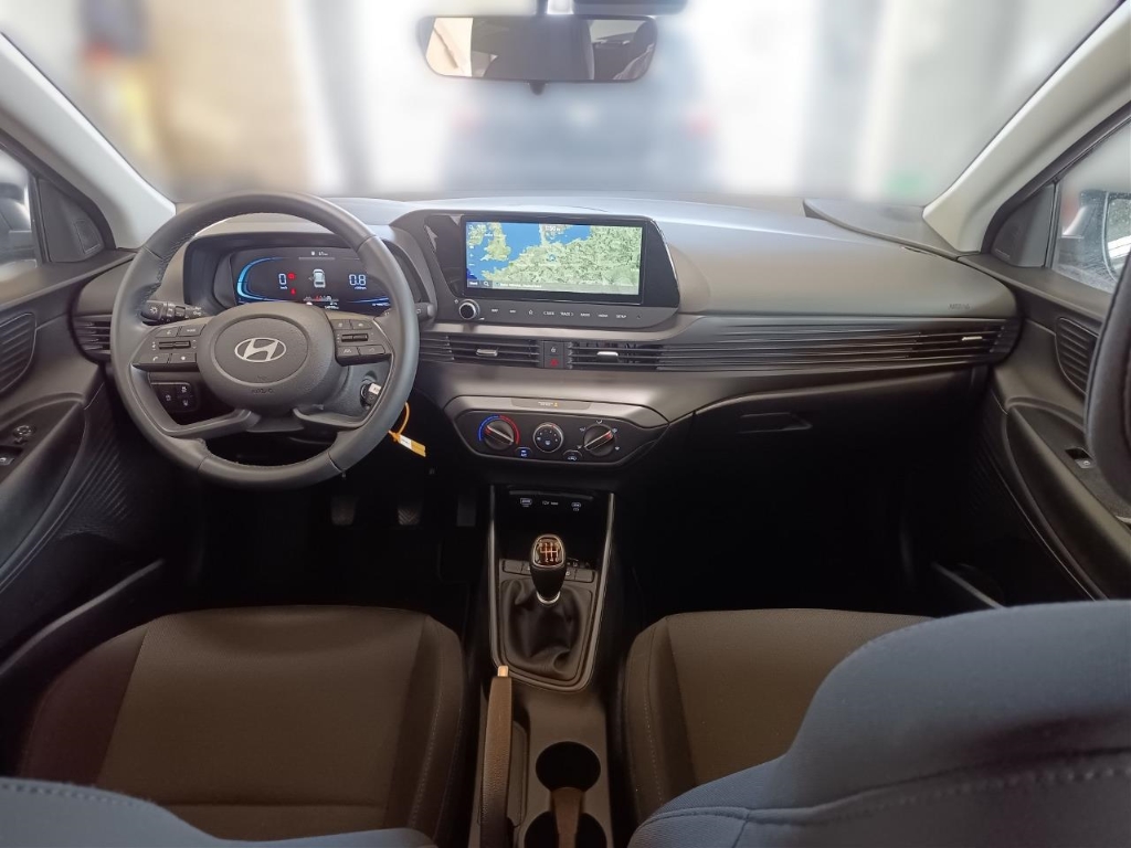 Fahrzeugabbildung Hyundai BAYON FL 1.0 T-GDI MT MY25 Select Navi Apple CarPlay Android Auto Fahrerprofil Musikstreaming
