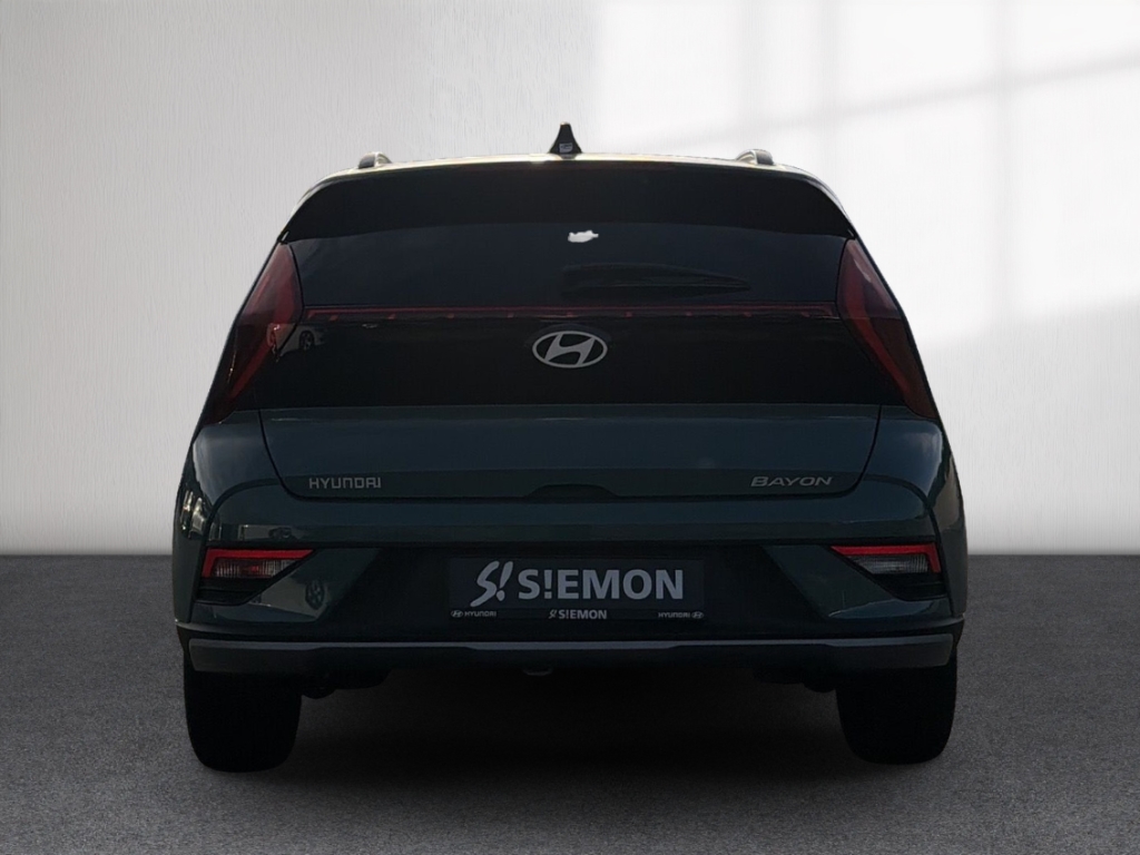 Fahrzeugabbildung Hyundai BAYON FL MY26 1.0 T-GDI MT Blackline Navi Digitales Cockpit LED Apple CarPlay Android Auto