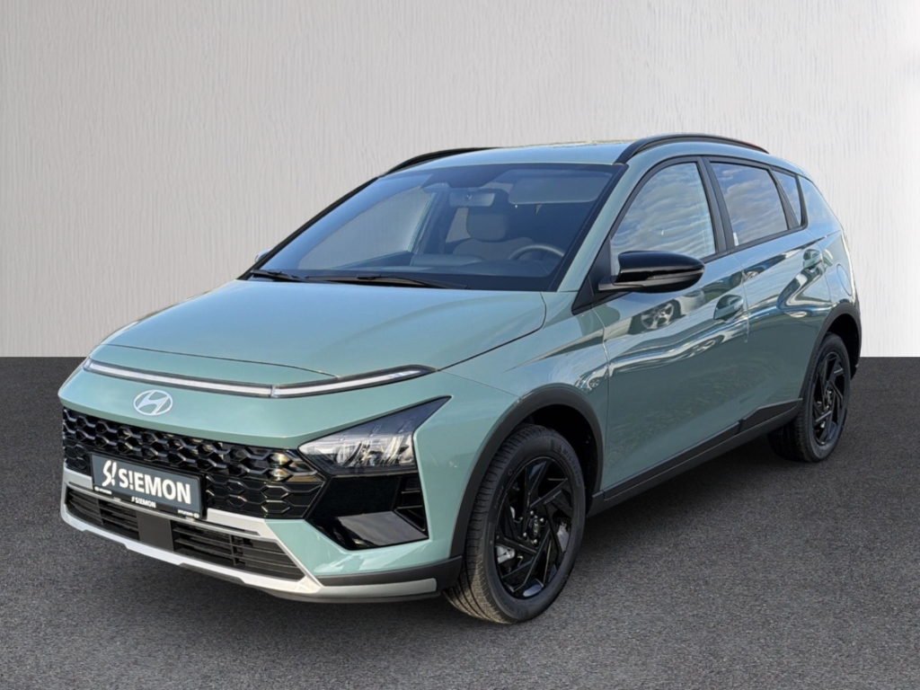 Fahrzeugabbildung Hyundai BAYON FL MY26 1.0 T-GDI MT Blackline Navi Digitales Cockpit LED Apple CarPlay Android Auto